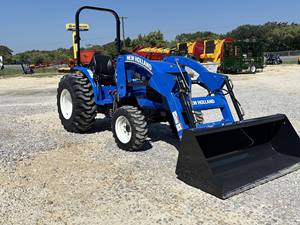 Mini Tractor de Ruedas New Hollandds de 35 HP, 2WD/4WD, Motor Cummins, Tractor Agrícola Usado en Venta - Product Image 2
