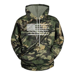 Sudadera con capucha barata de alta calidad Fabricantes Sudadera con capucha transpirable Streetwear Unisex Ropa personalizable Hombres Bandera Sudadera con capucha - Product Image 1
