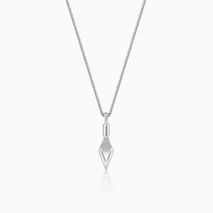 จี้ว่าวเงินรูปทรงเรขาคณิตสำหรับเขาทำจากไทเทเนียมอัลลอยทองแดงผสมทองแดงผสมเพชรเพทายรูปสัตว์จำนวนมุก - Product Image 3