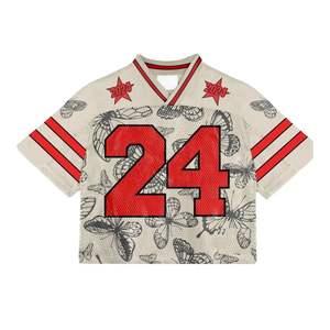 Maillot de lacrosse personnalisé réversible en maille 100% polyester imprimé par sublimation, vêtements de sport imperméables pour hommes, équipe de jeu - Product Image 4