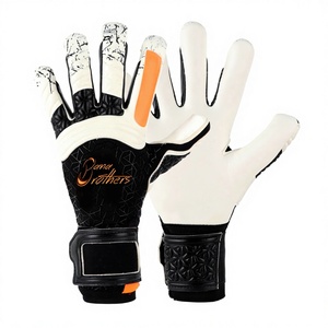 Gants de gardien de but de football professionnels avec latex allemand de 4 mm, protection des doigts pour adultes, idéaux pour l'entraînement et les matchs - Product Image 1