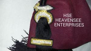 MASONIC REGALIA PERSONNALISER SHRINER FEZ [QASIS] - Product Image 3