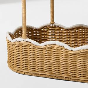 Nuevo Juego de Muebles Infantiles de Ratán, Decoración para Cuarto de Niños, Estante de Almacenamiento para Guardería, Organizador de Juguetes, Muebles de Mimbre Natural para Bebés - Product Image 4