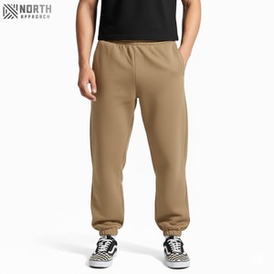 Straight Leg <b>Joggers</b> Custom Wholesale Print 100%cotton <b>Oversized</b> <b>Joggers</b> Mens Straight <b>Joggers</b> Sweatpants For Men Winter Trouser - Product Image 1