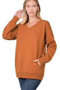 <b>Women's</b> Oversized Pullover Hoodie & Sweatshirt XS Size Lightweight Knitted Tracksuit with Hooded Collar Wholesale - Product Image 3