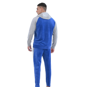 Ensemble survêtement unisexe XXL 2 pièces à capuche respirant à séchage rapide avec logo personnalisé, jogging et pantalon de survêtement, molleton d'hiver imprimé pour homme - Product Image 2