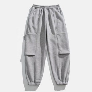 Casual Winter Sportswear Sweatpants Thick <b>Sherpa</b> Fleece <b>Joggers</b> Customized Logo High Quality High Waist - Product Image 6
