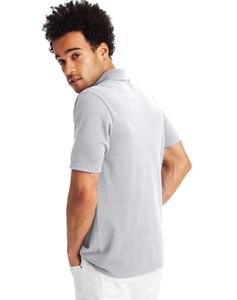 OEM เสื้อยืดคอเต่าสีเทาผ้าฝ้าย100% ออกแบบได้ตามต้องการสำหรับโปโลเสื้อยืดลายโลโก้ระบายอากาศได้เป็นมิตรกับสิ่งแวดล้อมดีไซน์ของตัวเองสำหรับผู้ชายขนาด XL - Product Image 2