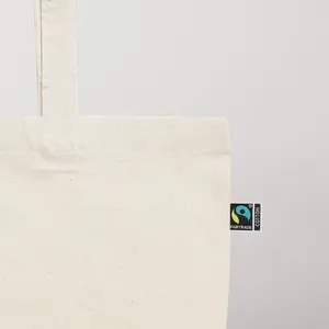Borsa Tote in Cotone OSOLE Fairtrade, Shopper Promozionale Sostenibile per Merchandising - Product Image 1