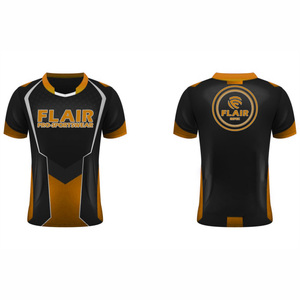 Camiseta de fútbol transpirable cómoda de diseño personalizado de la mejor calidad, corte automatizado de jugadores para hombres jóvenes, servicio OEM para conjuntos de uniformes - Product Image 2