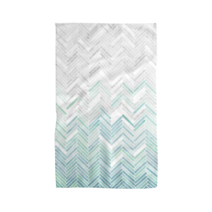 High Quality Poly Cotton Floral Sublimation Printed Antimicrobial Eco-Friendly Tea <b>Towel</b> Custom Logo Design Quick-Dry <b>Compressed</b> - Product Image 3