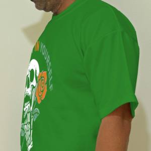 Camiseta de verano deportiva de algodón 100% de marca para hombre, camiseta personalizada de talla grande con hombros caídos, diseño de gran tamaño, estilo Formal para niños - Product Image 4