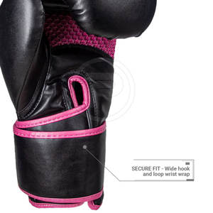 Guantes de boxeo de cuero de tamaño personalizable de Pakistán precio bajo con logotipo personalizado - Product Image 3