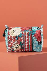 Sacs à main carrés en perles brodées de style bohème UNIQUE, design fantaisie, doublure en gros - Product Image 2