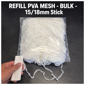 Recharge en vrac de mailles PVA 15/18 mm, mailles de pêche hydrosolubles pour la pêche à la carpe en eau douce, accessoires de pêche - Product Image 3