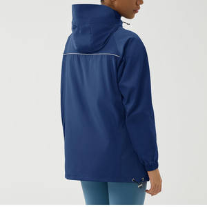 Randonnée en plein air pour femmes matelassé respirant toile coupe-vent multi-poches vestes zippées taille régulière Offre Spéciale - Product Image 4