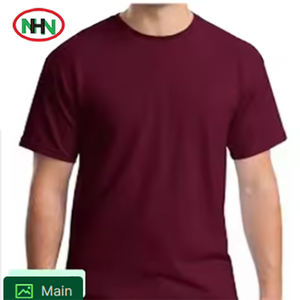 T-shirts formels surdimensionnés pour hommes 100 % coton écologiques respirants vente en gros grandes tailles col personnalisé imprimé style urbain - Product Image 4