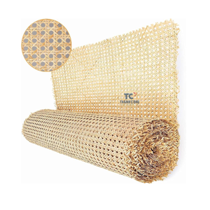 อ้อย Webbing ม้วนหวาย Caning วัสดุอ้อย Webbing ทอเปิดตาข่ายหวาย Webbing ธรรมชาติสําหรับขายส่ง - Product Image 2