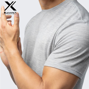 Camisetas de Manga Corta para Hombre, Corte Regular, Personalizadas, Antiarrugas, Secado Rápido, Transpirables, de Alta Calidad, con Color y Logotipo Personalizados - Product Image 5