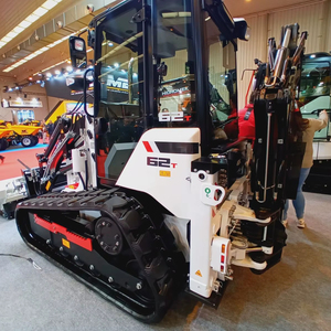 Prix d'usine, haute qualité, pelle rétrocaveuse sur chenilles en caoutchouc HIDROMEK HMK62T Hitachi avec moteur diesel Kubota et hydraulique HYDAC - Product Image 5