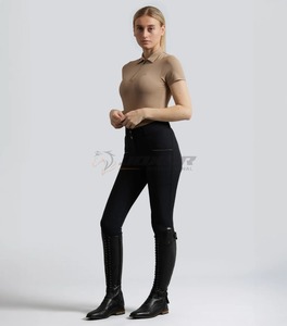 Pantalons d'équitation pour femmes tendance, coupe ajustée, durables, légers, confortables, élégants, pour la compétition en plein air - Product Image 4