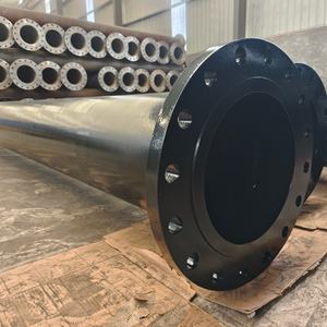 Tubería de acero recubierta de plástico para aguas residuales químicas, tubería anticorrosiva para parques industriales químicos - Product Image 2