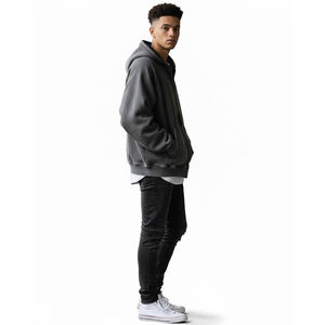 Sudadera con capucha personalizada con lavado ácido GSM de alta calidad con un diseño vibrante de aspecto lavado único que garantiza comodidad y estilo duradero para Unisex - Product Image 4