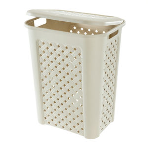 ARIANNA Angora Modern Design 50Lt Plastic <b>Laundry</b> Basket PP Storage Baskets Cloth Flexible Clothing Organizer Model 8105408210 - Product Image 2