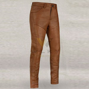 Skinny Fit Genuine <b>Leather</b> <b>Pants</b> Casual Wear <b>Men</b> High Quality <b>Leather</b> <b>Pant</b> OEM Services Latest Style <b>Leather</b> <b>Pants</b> - Product Image 2