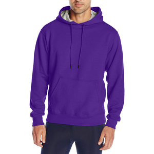 Logo personnalisé poids lourd surdimensionné unisexe blanc pull uni grande taille sweats à capuche pour hommes 2026 - Product Image 3