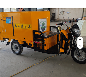 Camión de Limpieza Eléctrico de Alta Presión de 60V, Triciclo Multifuncional para Limpieza de Carreteras en Áreas de Propiedad Municipal, Tipo de Carrocería Abierta - Product Image 6