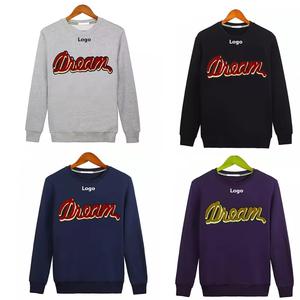 Impresión de logotipo personalizado en venta al por mayor estilo único cuello redondo manga larga hombres chenilla bordado sudaderas por Jinah expertos - Product Image 6