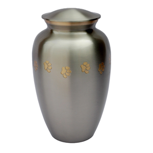 โกศบรรจุอัฐิแมวโลหะคุณภาพสูง ขายดี ดีไซน์ลายอุ้งเท้า สไตล์อเมริกัน สำหรับงานศพสัตว์เลี้ยง ที่ระลึกและเก็บอัฐิแมว - Product Image 6