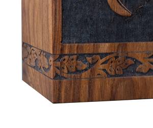 โกศไม้กุหลาบแฮนด์เมดสําหรับเถ้ามนุษย์ต้นไม้แห่งชีวิต โกศเผาศพส่วนบุคคลสําหรับงานฝีมือขนาดใหญ่ - Product Image 3