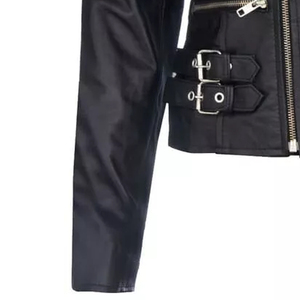 <span class=keywords><strong>2022</strong></span> chaqueta de cuero para hombre hecha a medida estilo único con cuello levantado tela de lona de precio razonable a la venta - Product Image 4