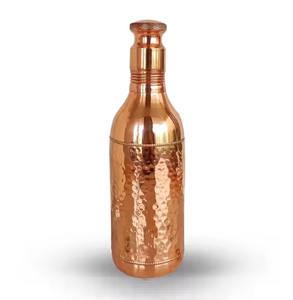 Botella de Agua de Cobre Premium, Saludable para Beber, Beneficiosa para la Salud, Botellas de Agua de Cobre 100% Puro de Alta Calidad, Tendencia Actual - Product Image 5