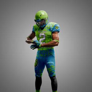 Uniformes de fútbol americano personalizados para jóvenes al por mayor, diseños sublimados de alta calidad, equipos universitarios de Detroit, paquete de oferta 2025 - Product Image 4