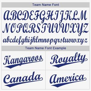 Ropa deportiva con estampado de camiseta de béisbol real blanca personalizada - Product Image 5