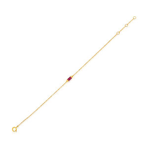 Luxury Real Gold Plated 925 Sterling <b>Silver</b> <b>Charm</b> <b>Bracelet</b> With Citrine Gemstone Religious Style <b>for</b> Party Gift <b>for</b> Women - Product Image 5