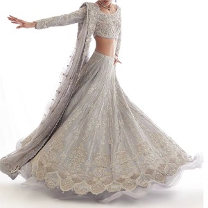 Nouvelle arrivée Robe de mariée corsage fabriqué en usine Tulle doux flatteur Design Plus Size quantité minimale de commande bas prix de vente - Product Image 6