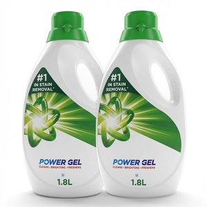 Détergent liquide antibactérien écologique pour le linge, sans danger pour les couleurs, parfum frais, 40 lavages, flacon facile à verser pour usage domestique - Product Image 2