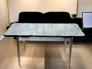 Ensemble table + chaises table MDF avec pieds en bois qualité supérieure produit 2025 prix de gros meubles de restaurant turc - Product Image 5