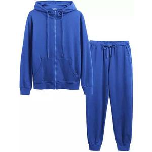 2025 venta al por mayor personalizado hombres deportes gimnasio Fitness 100% algodón polar traje Jogger chándal hombre chándal entrenamiento Jogging desgaste trajes - Product Image 5