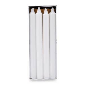Custom Scent White Taper Dinner <b>Candles</b> <b>Paraffin</b> <b>Wax</b> Home Decor Handcrafted Vietnam Factory for Weddings New Year's Celebrations - Product Image 1