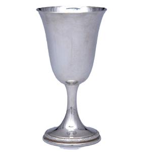Ensemble de gobelets à vin en métal nickelé de style vintage, qualité d'exportation, pour mariage, bar et verre à vin en verre sodocalcique pour savourer votre boisson - Product Image 1