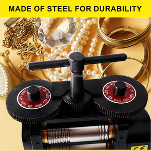Laminadora <span class=keywords><strong>de</strong></span> Joyería Plana y Ancha Boasta HH-RM01B, Rodillo <span class=keywords><strong>de</strong></span> 110*55 mm, <span class=keywords><strong>Prensa</strong></span> Manual para Láminas <span class=keywords><strong>de</strong></span> Metal para Talleres <span class=keywords><strong>de</strong></span> Fabricación <span class=keywords><strong>de</strong></span> Alambre <span class=keywords><strong>de</strong></span> Joyería - Product Image 3
