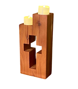 เชิงเทียนไม้รูปทรงกางเขนเวียดนามสำหรับเป็นของขวัญหรืองานศพเพื่อระลึกถึงวิญญาณในโบสถ์สำหรับสถานรับเลี้ยงเด็กทารก - Product Image 2