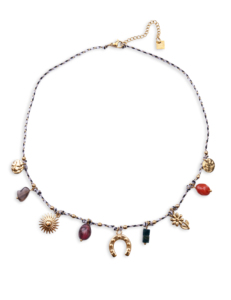 CUCOCUCA Collane con ciondolo fatte a mano 474250450 con pietre naturali e pezzi in acciaio inossidabile per uso quotidiano Spedizione UE in 48 ore - Product Image 2