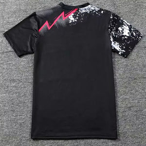 Ensemble de maillots et shorts de tennis de sport à prix de gros, uniforme confortable en matière douce pour hommes - Product Image 4