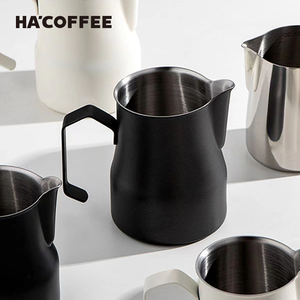 Mini <span class=keywords><strong>pichet</strong></span> à lait Barista en acier inoxydable, vente directe d'usine, mousse de café, Latte, <span class=keywords><strong>pichet</strong></span> à lait - Product Image 6